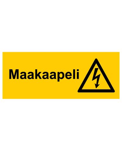 Maakaapeli, Tarra, 400x200 mm