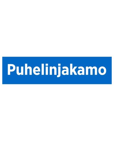 Puhelinjakamo, Tarra, 400x100 mm