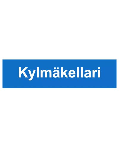 Kylmäkellari, Tarra, 400x100 mm