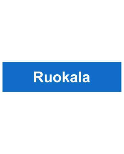 Ruokala, Tarra, 400x100 mm
