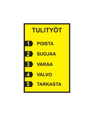 Tulityöt, Tarra, 200x300 mm
