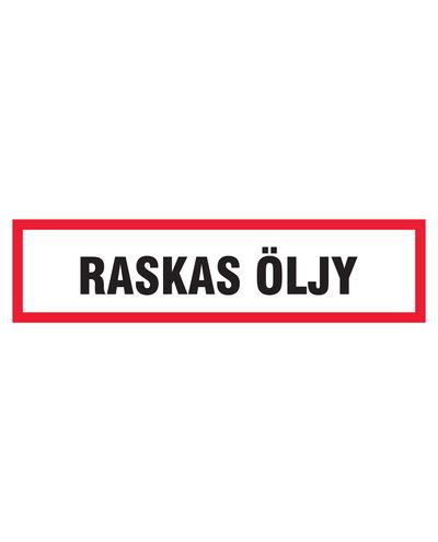 Raskasöljy, Tarra, 400x100 mm Raskasöljy, Tarra, 400x100 mm