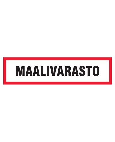 Maalivarasto, Tarra, 400x100 mm
