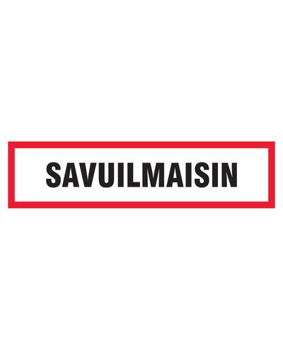 Savuilmaisin, Tarra, 400x100 mm
