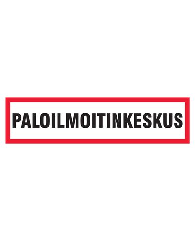 Paloilmoitinkeskus, Tarra, 400x100 mm