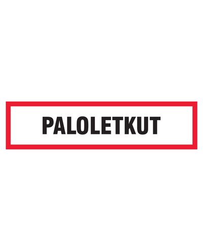 Paloletkut, Tarra, 400x100 mm