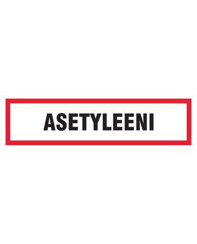 Asetyleeni, Muovi 1mm, 400x100 mm