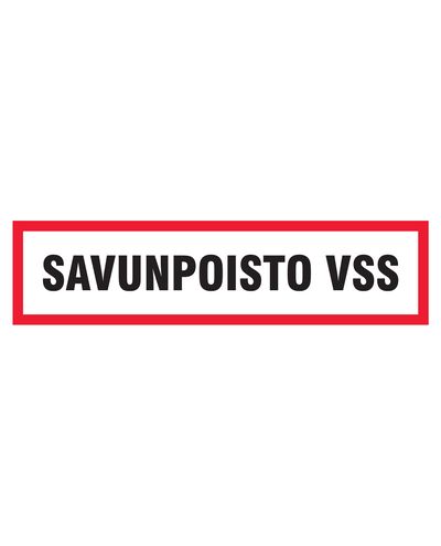 Savunpoisto vss, Tarra, 400x100 mm