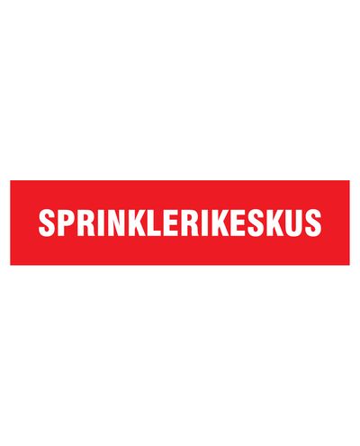 Sprinklerikeskus, Tarra, 400x100 mm Sprinklerikeskus, Tarra, 400x100 mm