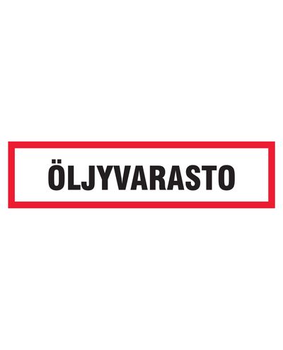 Öljyvarasto, Tarra, 400x100 mm