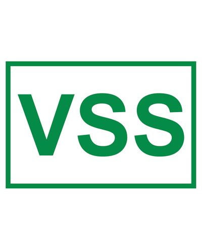 VSS, Tarra jälkiheijastava, 400x200 mm