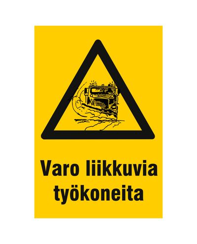 Varo liikkuvia työkoneita, Ibond, 400x300mm
