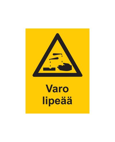 Varo lipeää, Tarra, 200x300 mm
