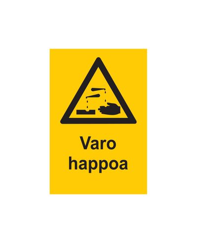 Varo happoa, Tarra, 200x300 mm