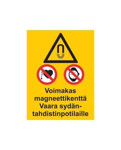 Voimakas magneettikenttä, Magneetti, 200x300 mm