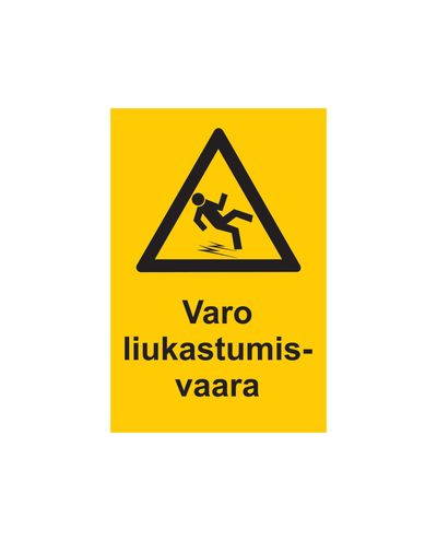 Varo liukastumisvaara, Magneetti, 300x400 mm