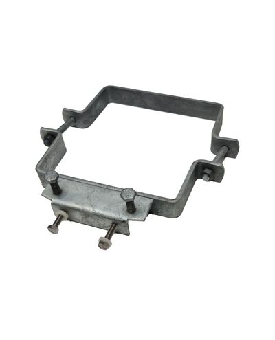 Liikennemerkkikiinnike 125 mm neliöputkelle