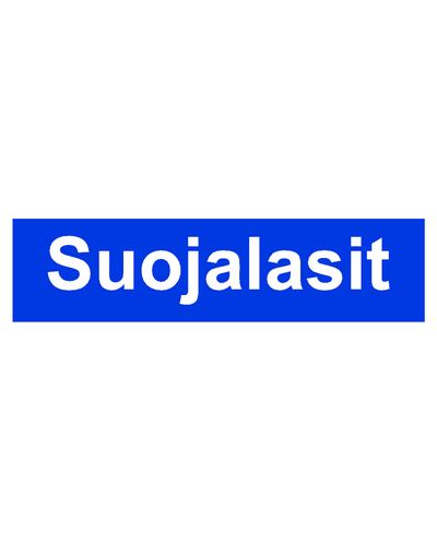 Suojalasit, Tarra, 400x100 mm