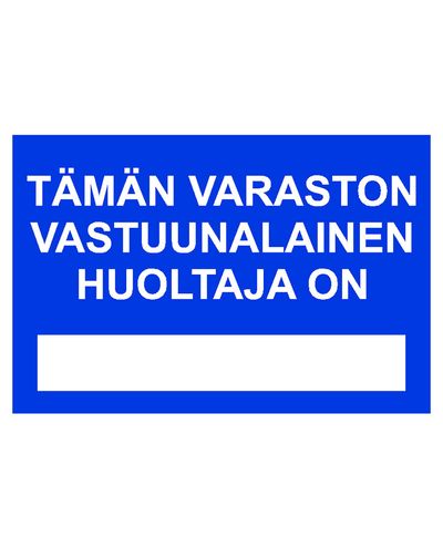 Tämän varaston, Tarra, 400x200 mm