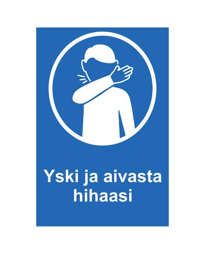 Yski ja aivasta hihaasi, Ibond, 200x300mm