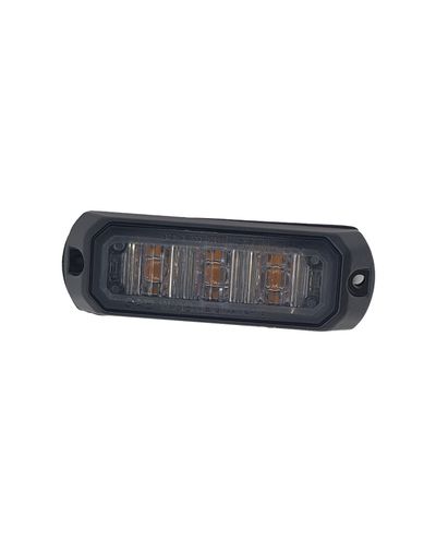 LED-tasovilkku 1x3, kelt., 12-24V