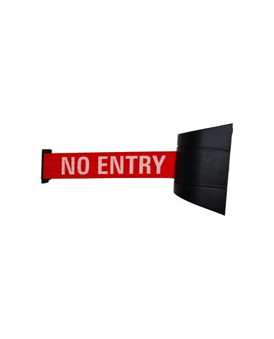 Seinäkasetti 4,6m nauhalla ''NO ENTRY''