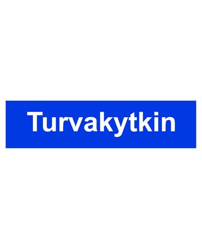 Turvakytkin, Tarra, 400x100 mm