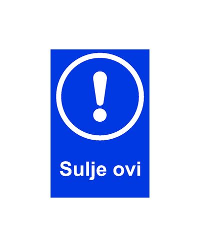 Sulje ovi, Tarra, 200x300 mm
