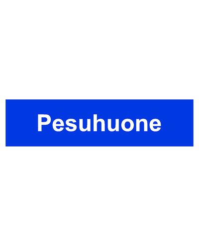 Pesuhuone, Tarra, 400x100 mm