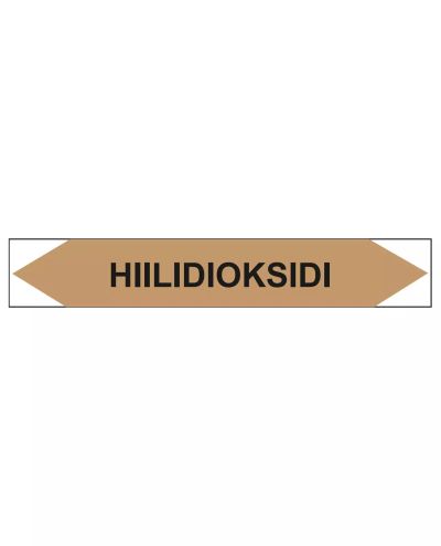 Hiilidioksidi, 250x40 mm