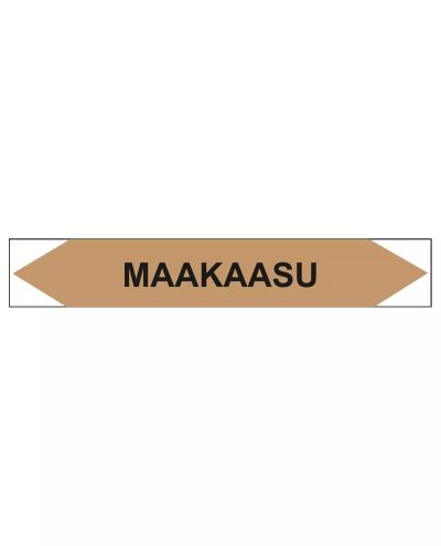 Maakaasu, 250x40 mm