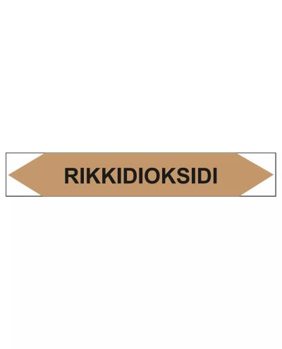 Rikkidioksidi, 250x40 mm