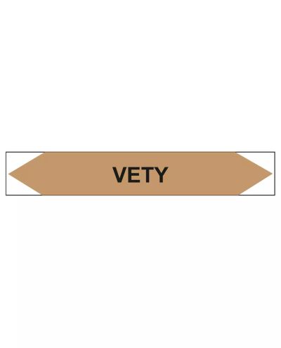 Vety, 250x40 mm