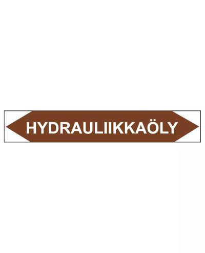 Hydrauliikkaöljy, 250x40 mm