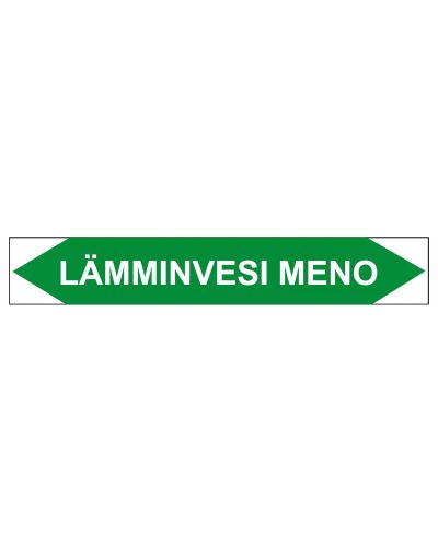 Lämminvesi meno, 250x40 mm