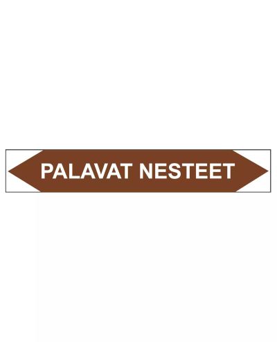 Palavat nesteet, 160x25 mm