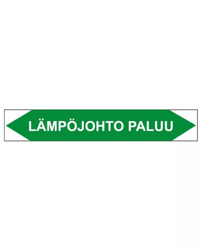Lämpöjohto paluu, 250x40 mm