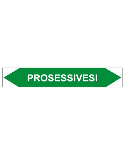 Prosessivesi, 250x40 mm