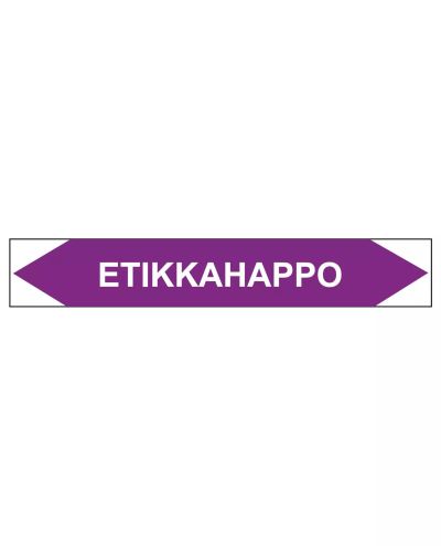 Etikkahappo, 250x40 mm