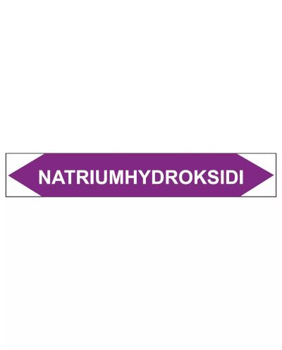 Natriumhydroksidi, 250x40 mm