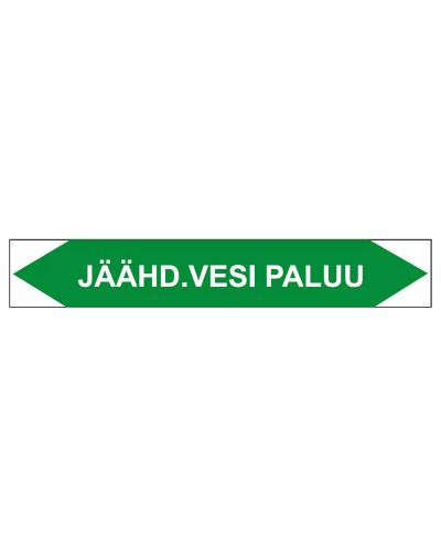 Jäähd. Vesi. Paluu, 250x40 mm