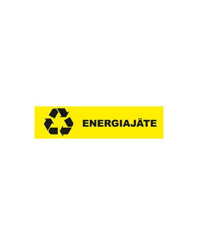 Energiajäte ohje, Muovi 1mm, 400x100mm