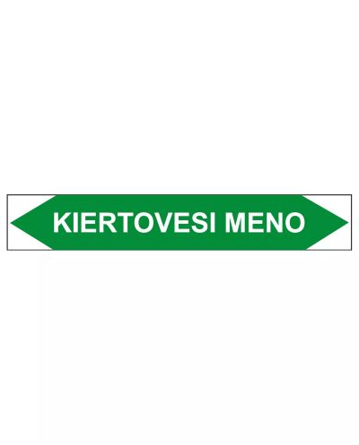 Kiertovesi meno, 250x40 mm