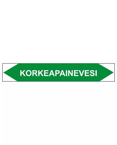 Korkeapainevesi, 250x40 mm Korkeapainevesi, 250x40 mm