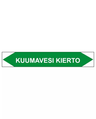 Kuumavesi kierto, 250x40 mm