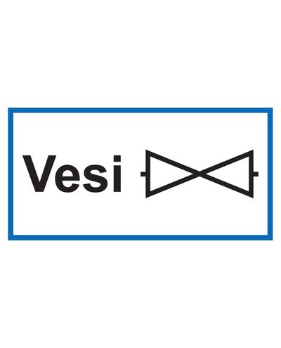 Vesisulku, Tarra, 400x100 mm