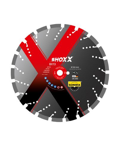SHOXX BX13 350x25,4/20 (Betonille)