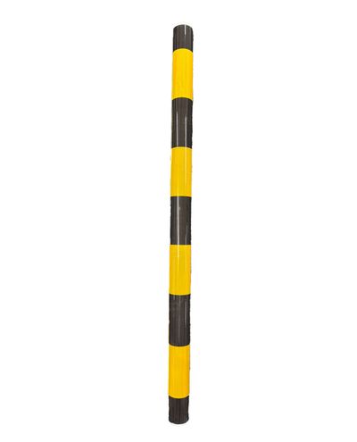 Muovinen pylväsheijastin R3 1300mm musta/kelta
