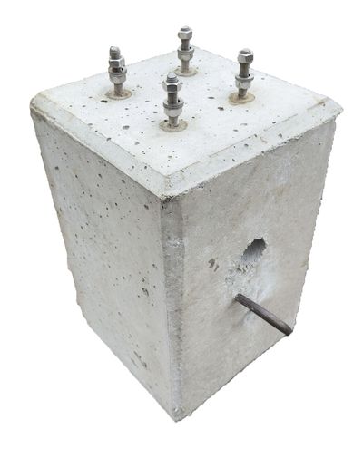 Betonijalusta pollariin Betonijalusta pollariin