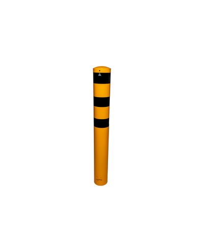 Törmäyspollari kiinteä, Kelta/musta, Ø193m / 1500mm